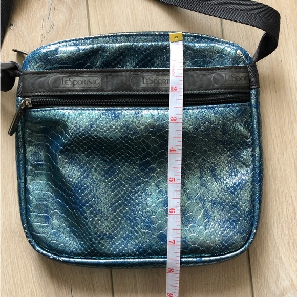 Lesportsac Light Blue Metallic Shoulder Bag - Picture 8 of 8